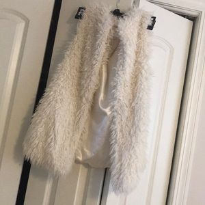 furry vest